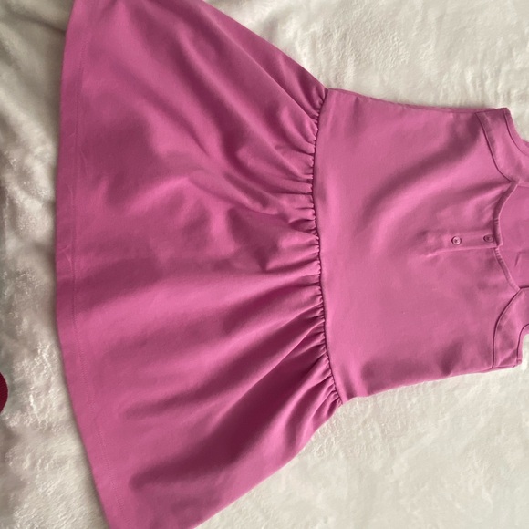 Janie and Jack Pink A-line Sundress with Sleeveless Design - Picture 2 of 4